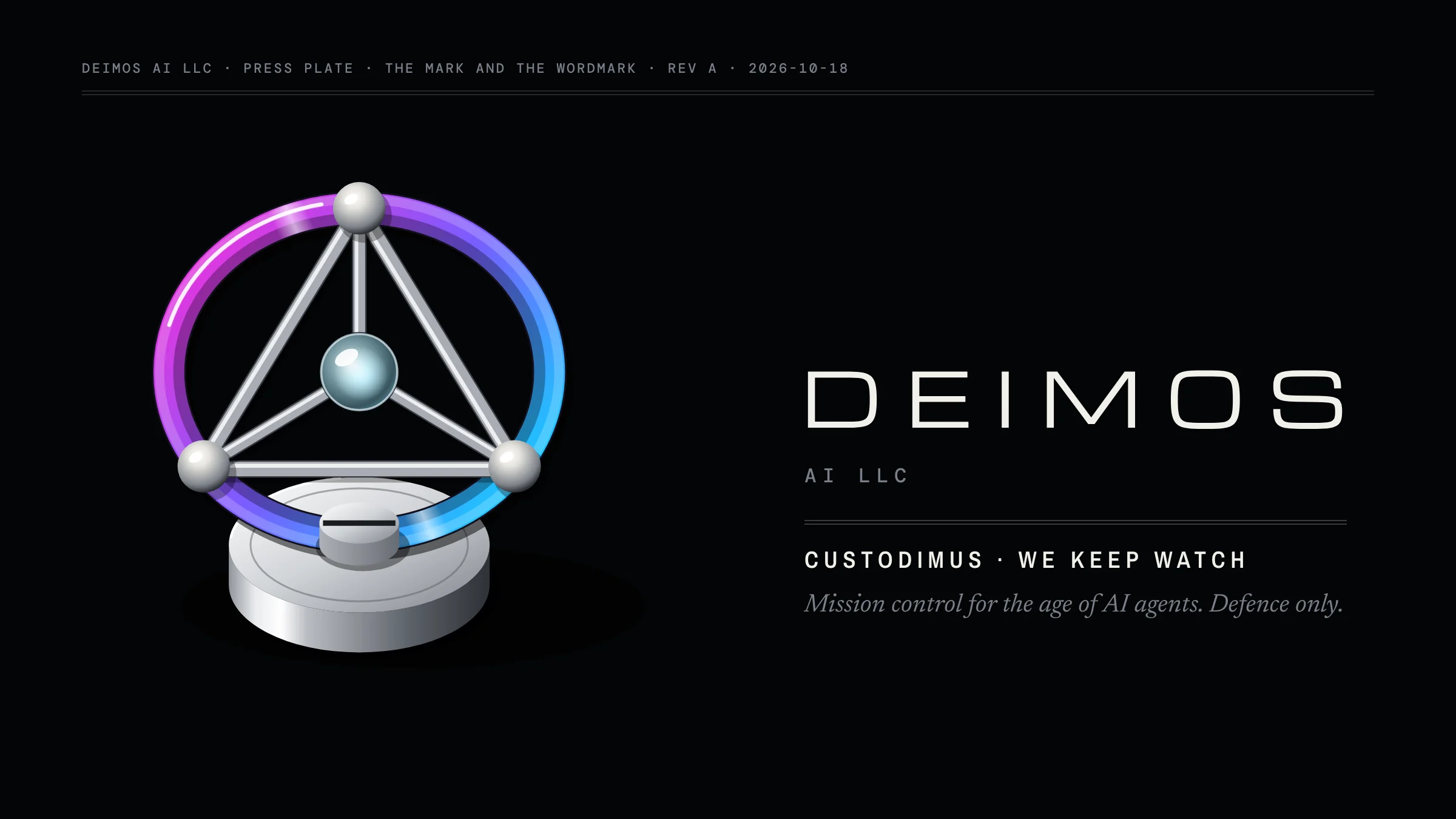 Deimos AI LLC: the mark and the wordmark.